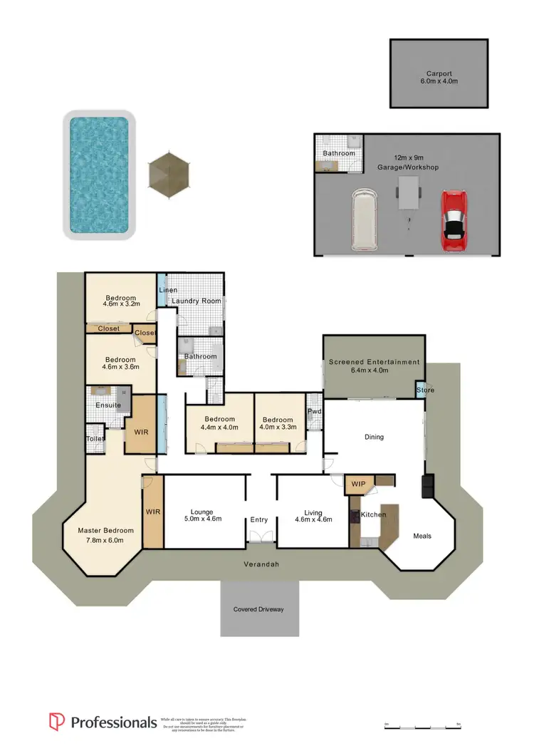 Floorplan of Homely house listing, 5 Ann Maree Drive, Caboolture QLD 4510