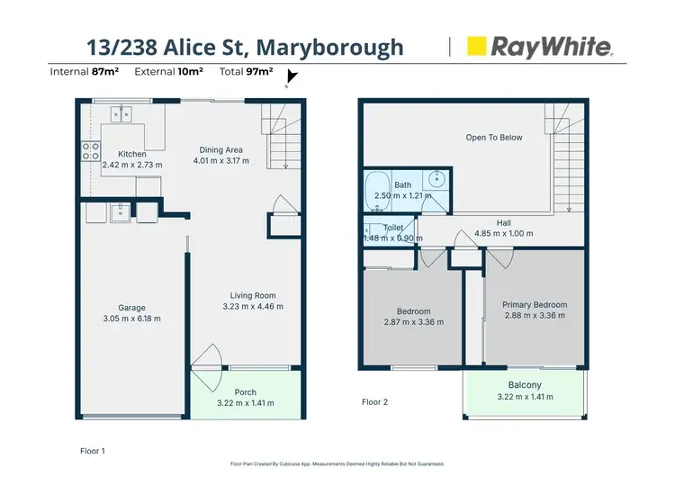 Floorplan of Homely townhouse listing, 13/238 Alice Street, Maryborough QLD 4650