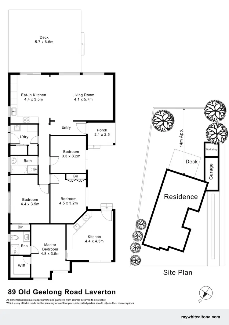 Floorplan of Homely house listing, 89 Old Geelong Road, Laverton VIC 3028
