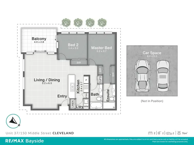 Floorplan of Homely house listing, 37/150 Middle Street, Cleveland QLD 4163