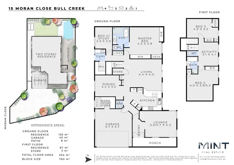 Floorplan of Homely house listing, 15 Moran Close, Bull Creek WA 6149