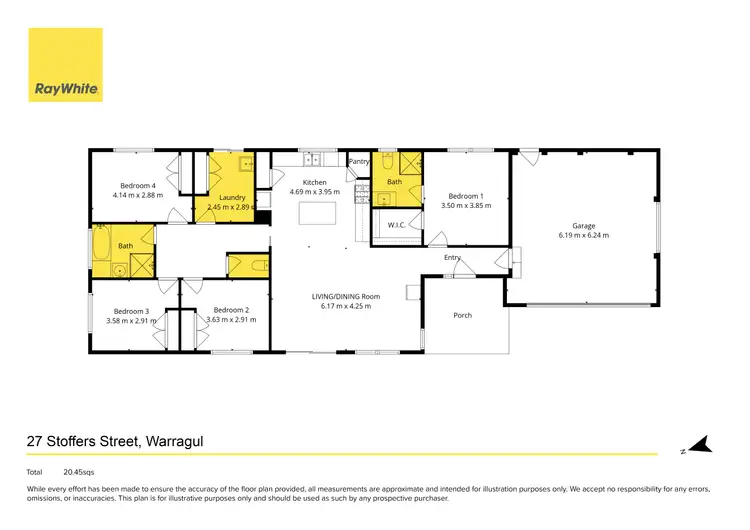 Floorplan of Homely house listing, 27 Stoffers Street, Warragul VIC 3820