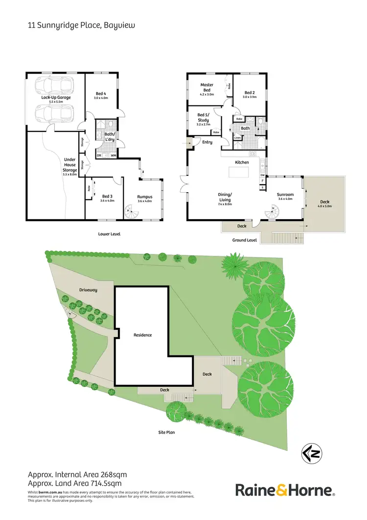Floorplan of Homely house listing, 11 Sunnyridge Place, Bayview NSW 2104
