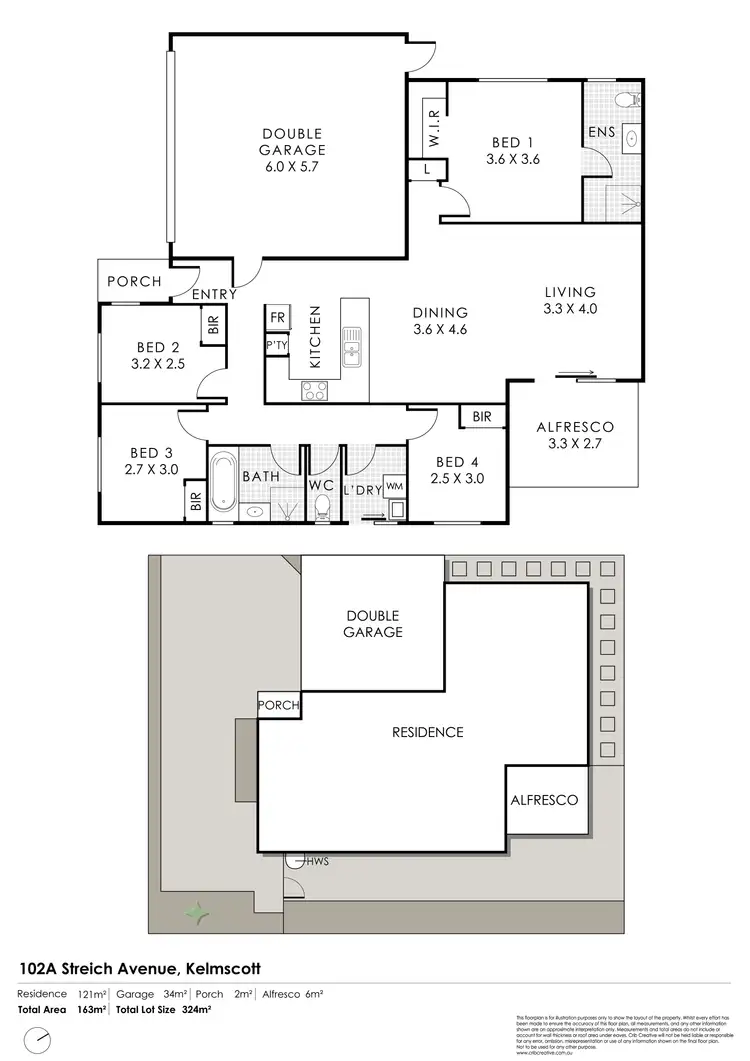 Floorplan of Homely house listing, 102A Streich Avenue, Kelmscott WA 6111