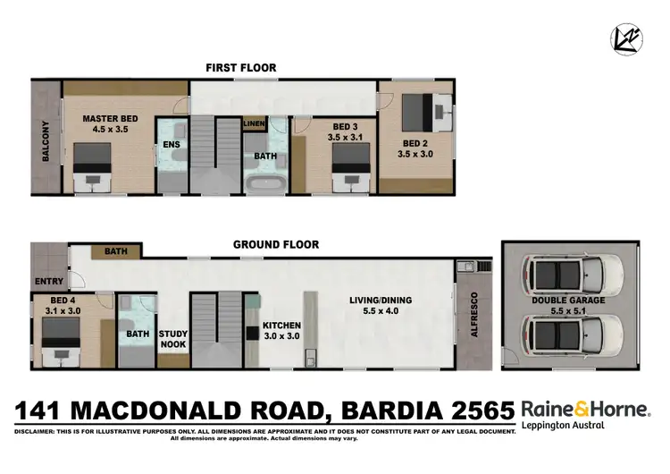 Floorplan of Homely house listing, 141 Macdonald Road, Bardia NSW 2565
