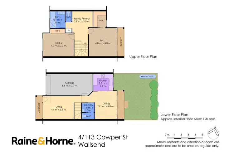 Floorplan of Homely townhouse listing, 4/113 Cowper Street, Wallsend NSW 2287