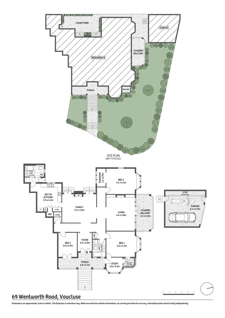 Floorplan of Homely house listing, 69 Wentworth Road, Vaucluse NSW 2030