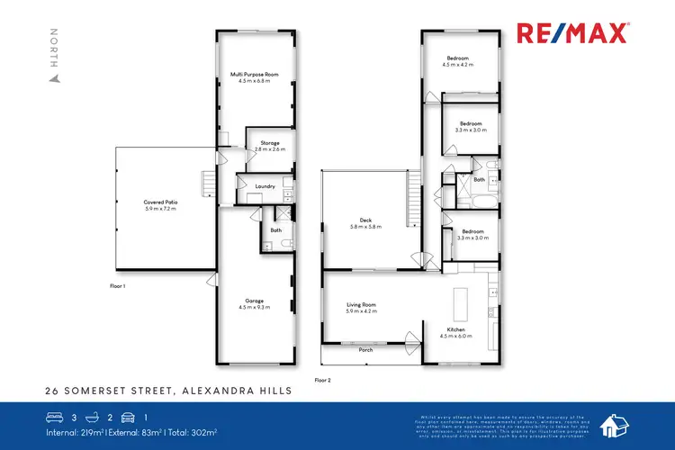 Floorplan of Homely house listing, 26 Somerset Street, Alexandra Hills QLD 4161