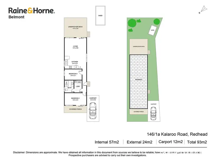 Floorplan of Homely house listing, 146/1A Kalaroo Road, Redhead NSW 2290