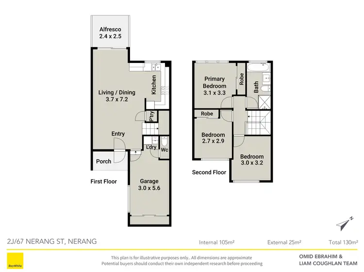Floorplan of Homely townhouse listing, 2J/67 Nerang Street, Nerang QLD 4211