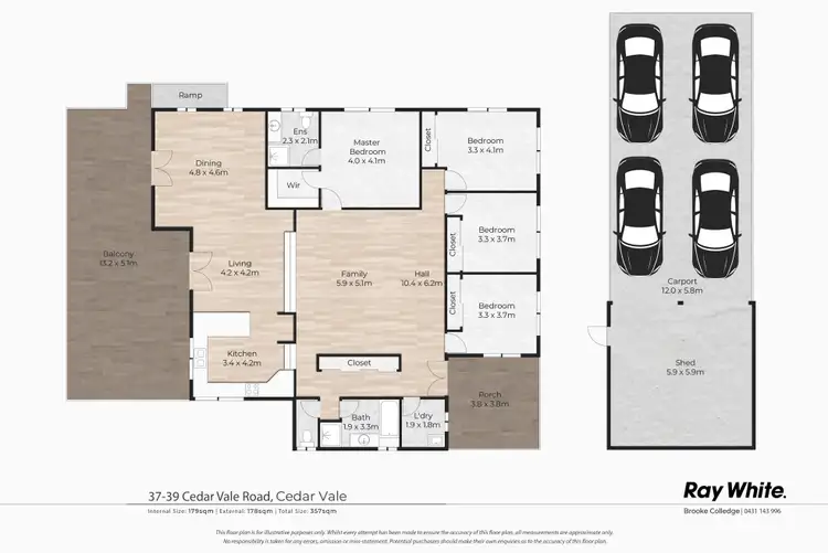 Floorplan of Homely house listing, 37-39 Cedar Vale Road, Cedar Vale QLD 4285