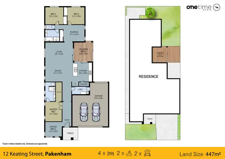 Floorplan of Homely house listing, 12 Keating Street, Pakenham VIC 3810