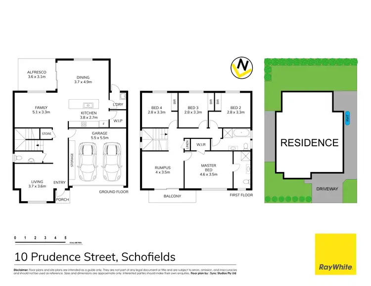 Floorplan of Homely house listing, 10 Prudence Street, Schofields NSW 2762