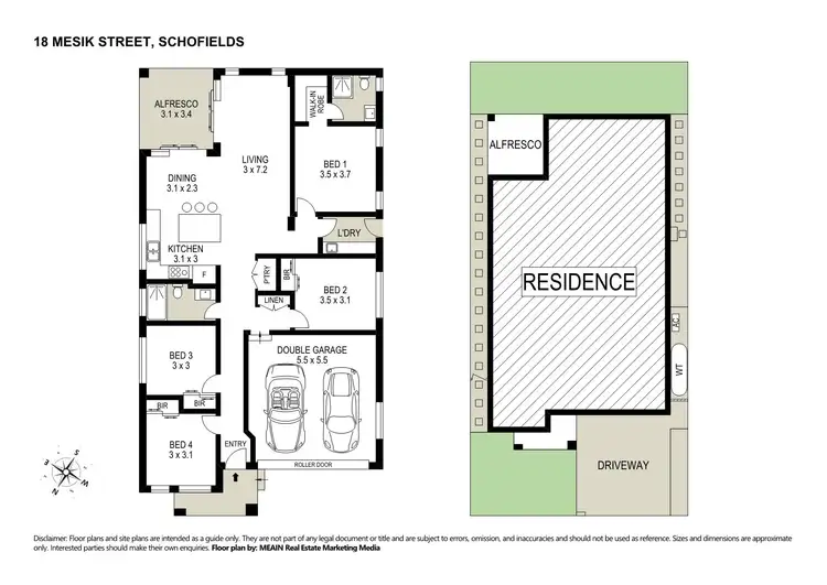 Floorplan of Homely other listing, 18 Mesik Street (Tallawong), Schofields NSW 2762