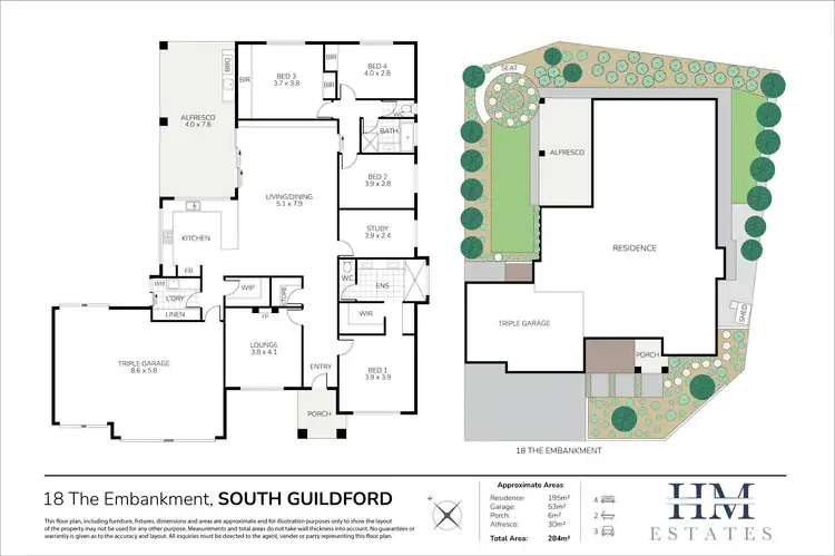 Floorplan of Homely house listing, 18 The Embankment, South Guildford WA 6055