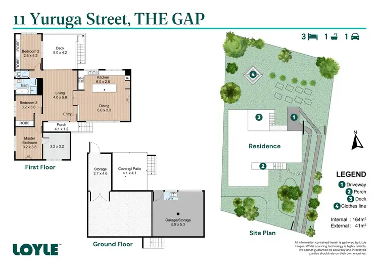 Floorplan of Homely house listing, 11 Yuruga Street, The Gap QLD 4061