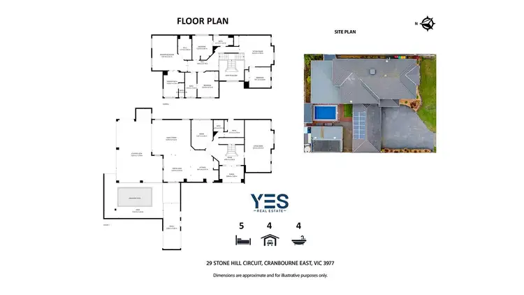 Floorplan of Homely house listing, 29 Stone Hill Circuit, Cranbourne East VIC 3977