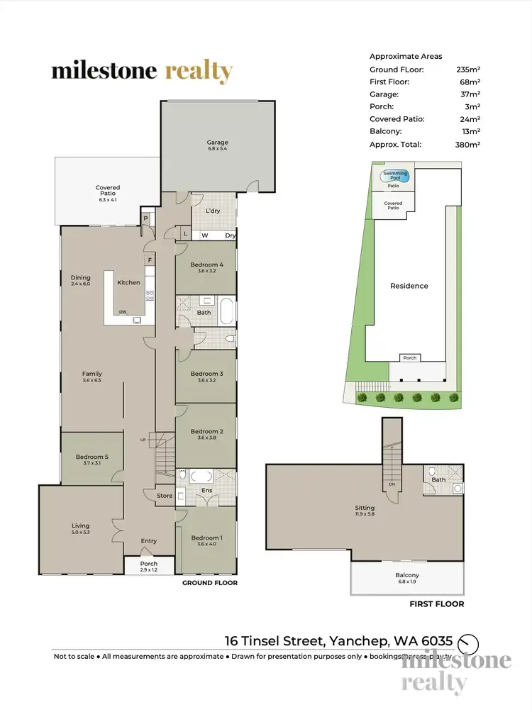 Floorplan of Homely house listing, 16 Tinsel Street, Yanchep WA 6035