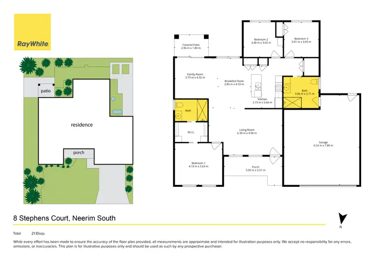 Floorplan of Homely house listing, 8 Stephens Court, Neerim South VIC 3831
