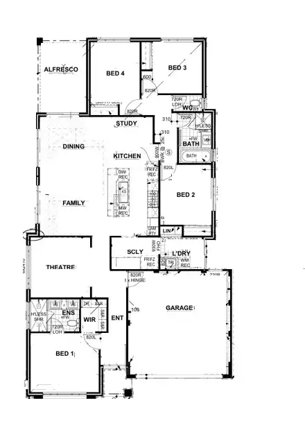 Floorplan of Homely house listing, 11 Wannell Close, Byford WA 6122
