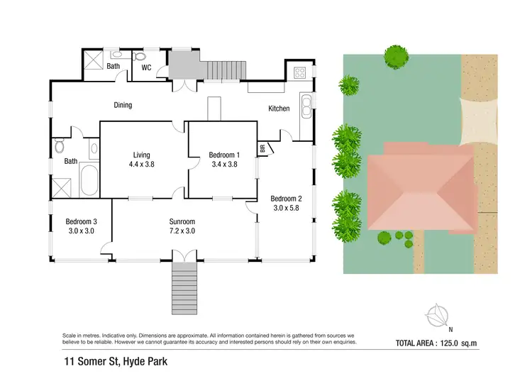 Floorplan of Homely house listing, 11 Somer Street, Hyde Park QLD 4812