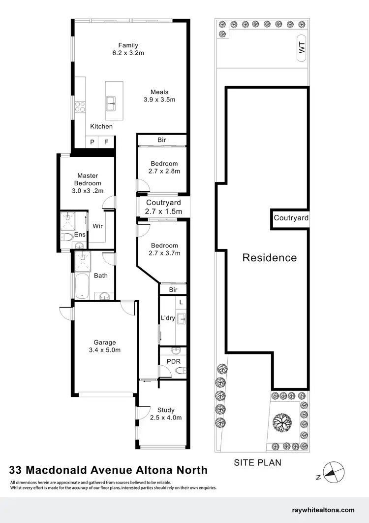 Floorplan of Homely house listing, 33 Macdonald Avenue, Altona North VIC 3025