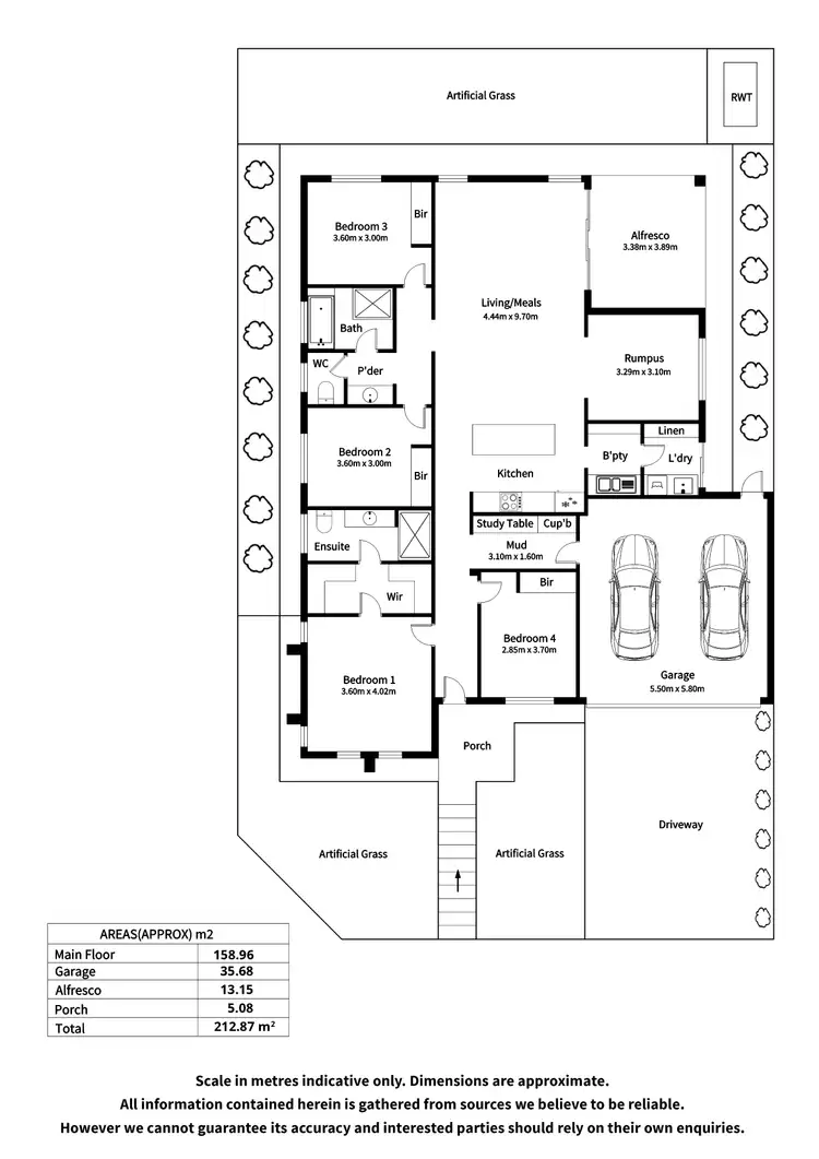 Floorplan of Homely house listing, 29 Formosa Circuit, Riverlea Park SA 5120