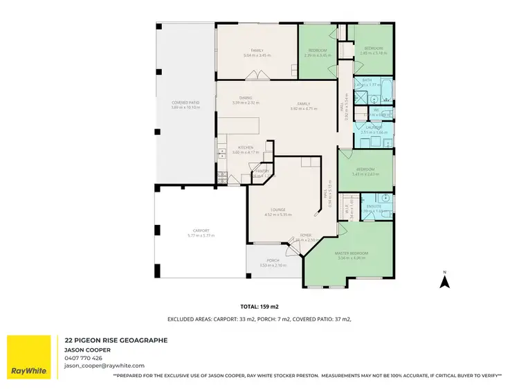 Floorplan of Homely house listing, 22 Pigeon Rise, Geographe WA 6280