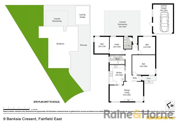 Floorplan of Homely house listing, 9 Banksia Crescent, Fairfield East NSW 2165