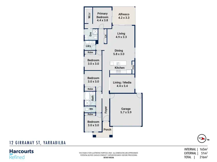 Floorplan of Homely house listing, 12 Girramay Street, Yarrabilba QLD 4207