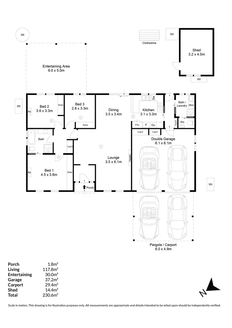 Floorplan of Homely house listing, 155 Third Avenue, Royston Park SA 5070
