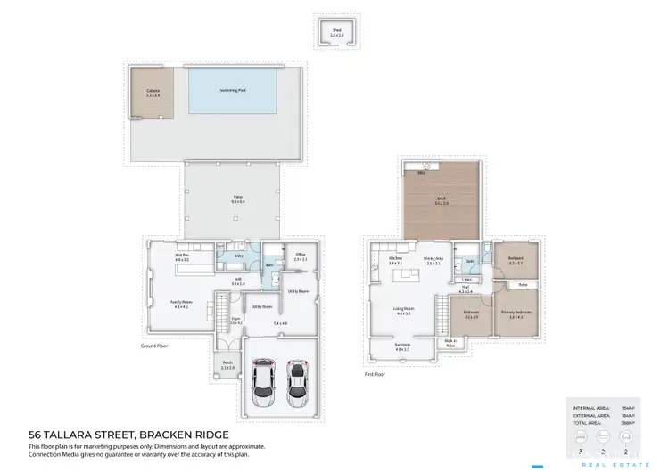 Floorplan of Homely house listing, 56 Tallara Street, Bracken Ridge QLD 4017