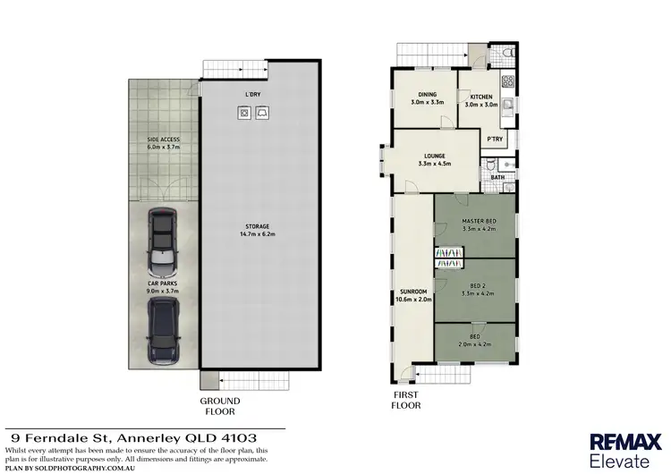 Floorplan of Homely house listing, 9 Ferndale Street, Annerley QLD 4103