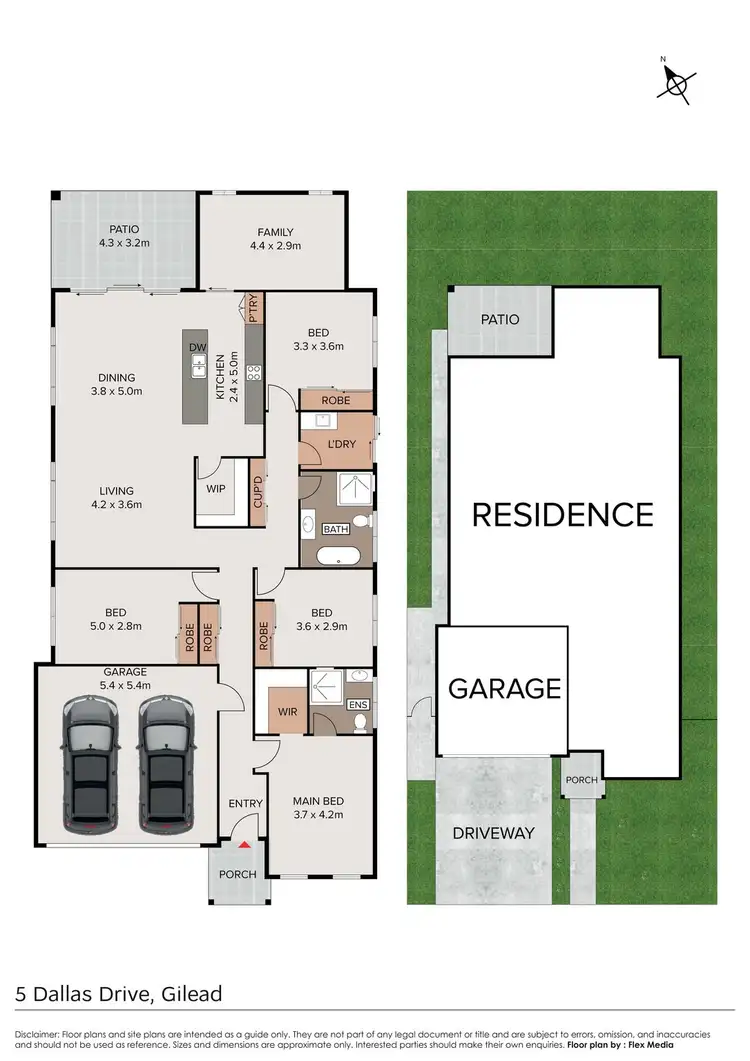 Floorplan of Homely house listing, 5 Dallas Drive, Gilead NSW 2560