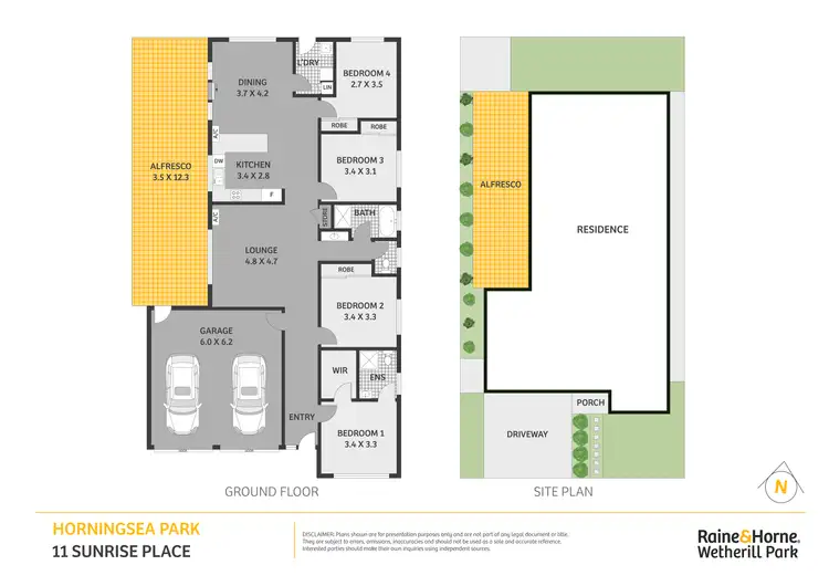 Floorplan of Homely house listing, 11 Sunrise Place, Horningsea Park NSW 2171