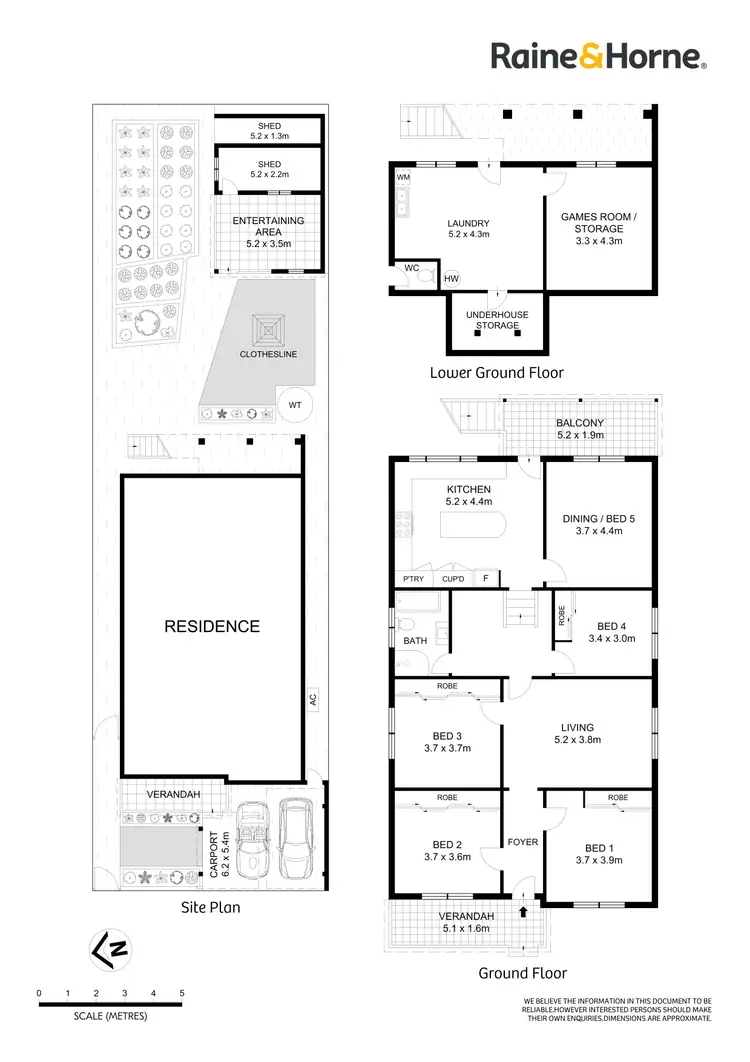 Floorplan of Homely house listing, 74 Cameron Street, Rockdale NSW 2216