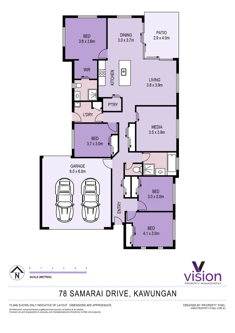 Floorplan of Homely house listing, 78 Samarai Drive, Kawungan QLD 4655