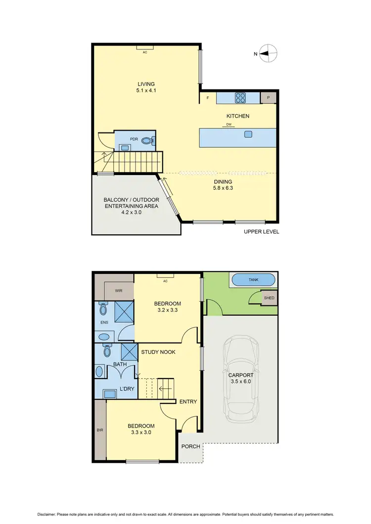 Floorplan of Homely townhouse listing, 4/36 York Street, Airport West VIC 3042