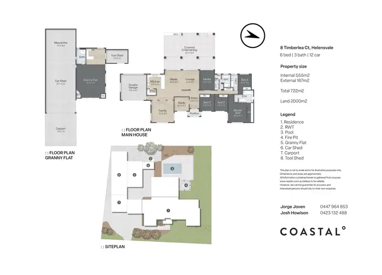 Floorplan of Homely rural property listing, 8 Timberlea Court, Helensvale QLD 4212