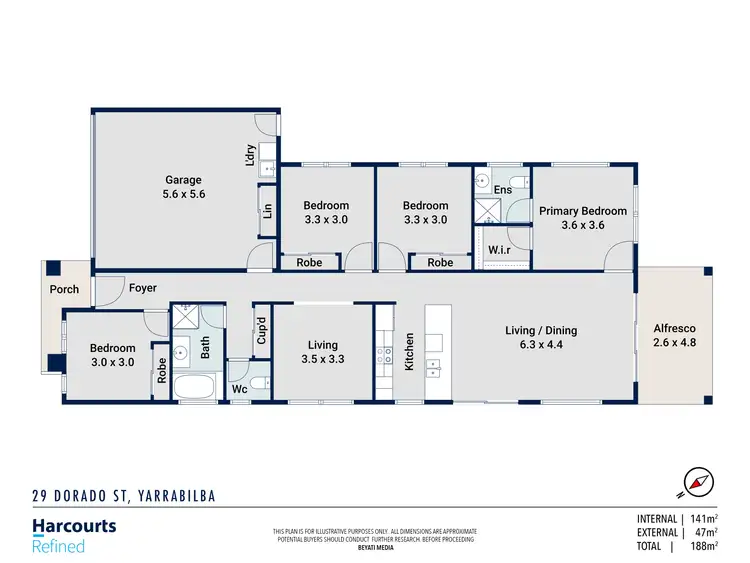 Floorplan of Homely house listing, 29 Dorado Street, Yarrabilba QLD 4207