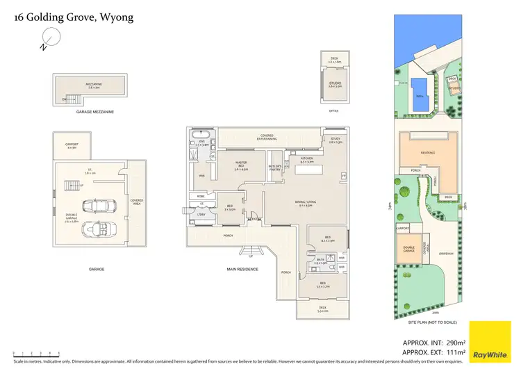 Floorplan of Homely house listing, 16 Golding Grove, Wyong NSW 2259