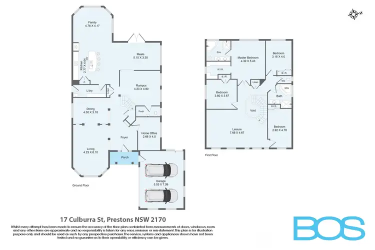 Floorplan of Homely house listing, 17 Culburra Street, Prestons NSW 2170