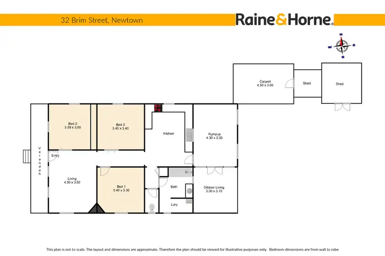 Floorplan of Homely house listing, 32 Brim Street, Newtown QLD 4350