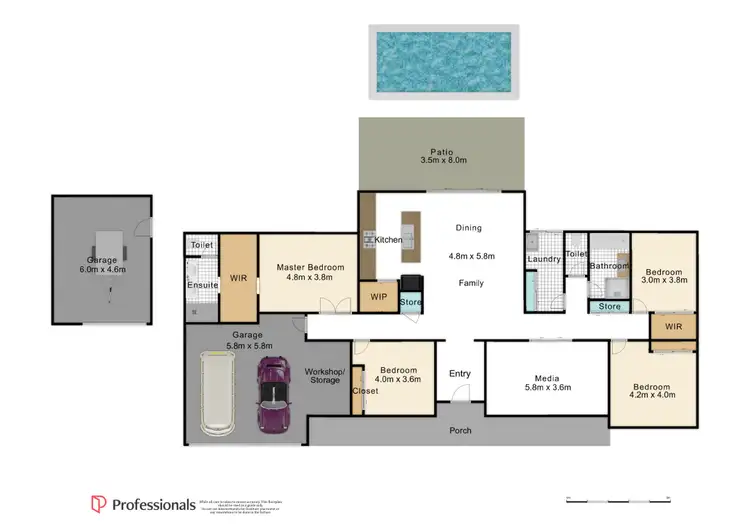 Floorplan of Homely house listing, 73 Currajong Circuit, Delaneys Creek QLD 4514
