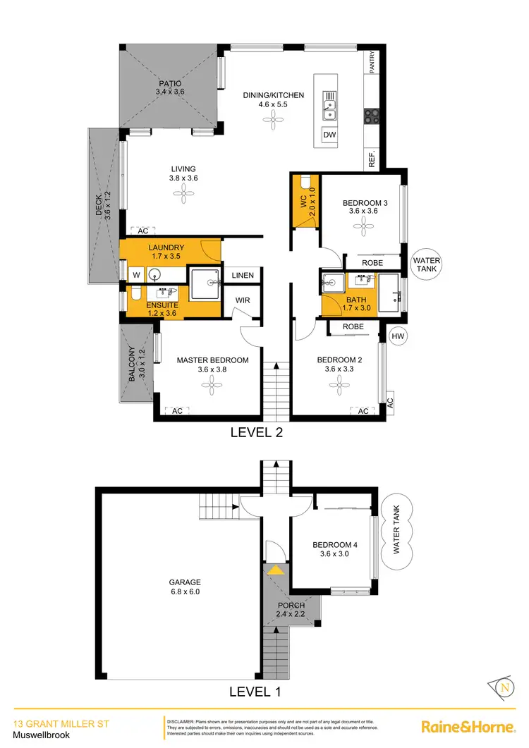 Floorplan of Homely house listing, 13 Grant Miller Street, Muswellbrook NSW 2333