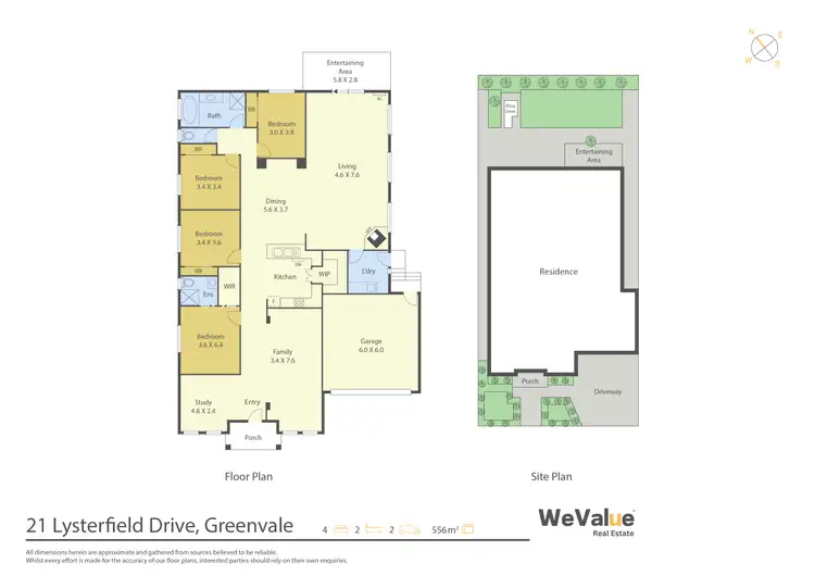 Floorplan of Homely house listing, 21 Lysterfield Drive, Greenvale VIC 3059