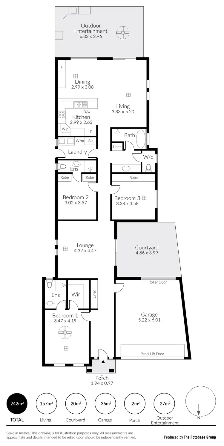 Floorplan of Homely house listing, 2c Tyrone Avenue, Campbelltown SA 5074