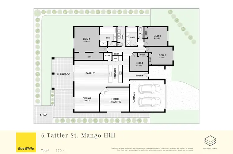 Floorplan of Homely house listing, 6 Tattler Street, Mango Hill QLD 4509