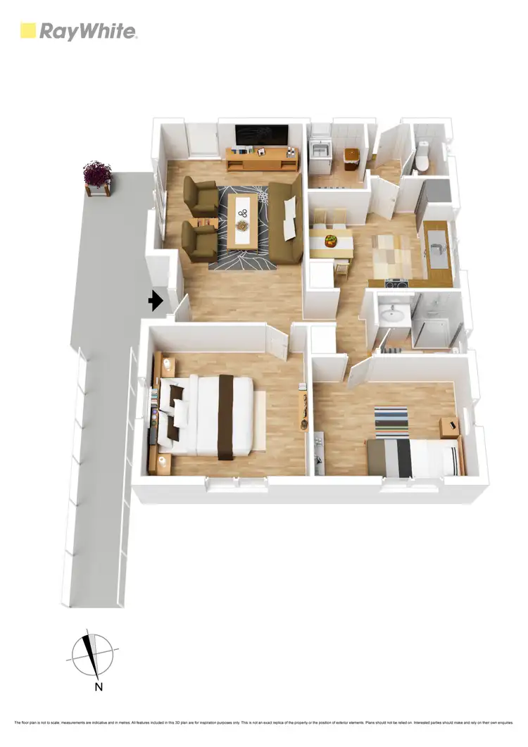 Floorplan of Homely house listing, 287 Ballarat Road, Braybrook VIC 3019
