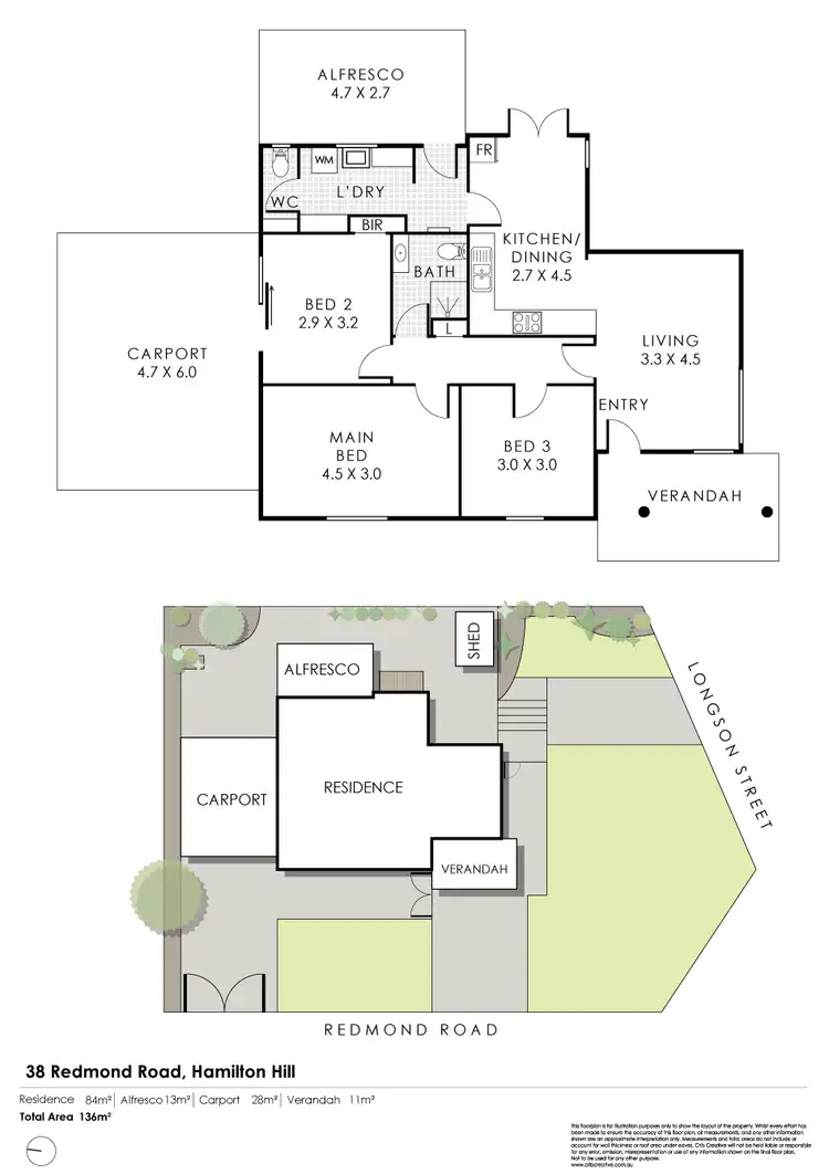 Floorplan of Homely house listing, 38 Redmond Road, Hamilton Hill WA 6163